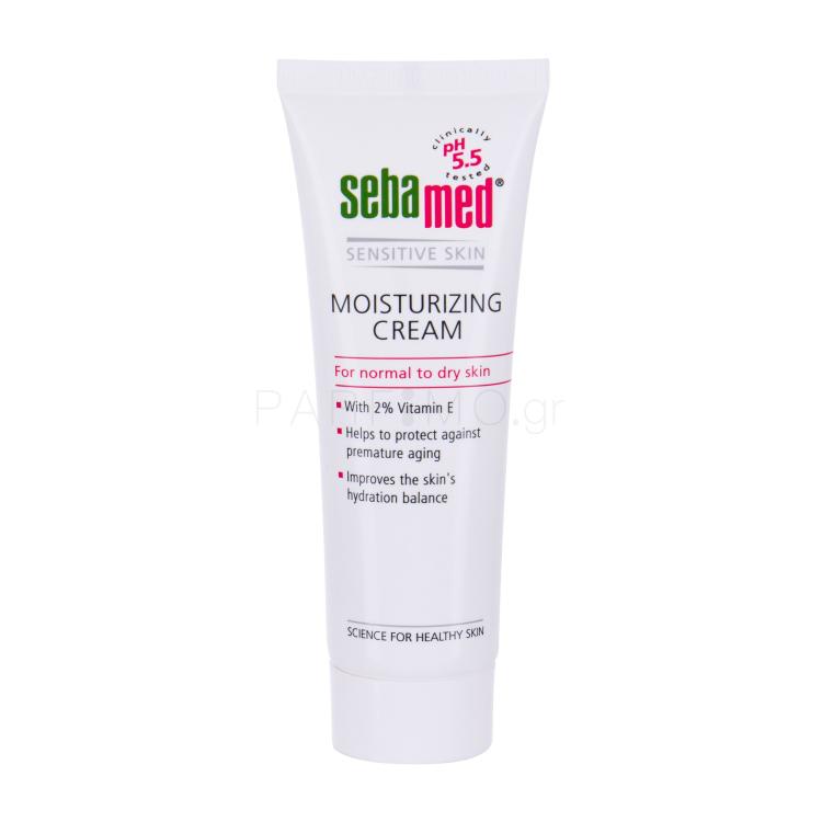 SebaMed Sensitive Skin Moisturizing Κρέμα προσώπου ημέρας για γυναίκες 50 ml