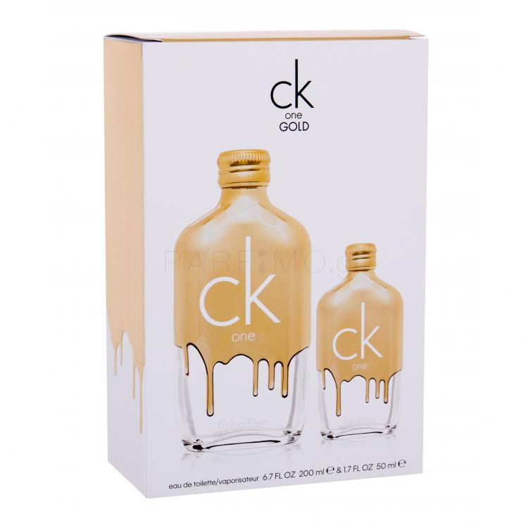 Calvin Klein CK One Gold Σετ δώρου EDT 200 ml + EDT 50 ml
