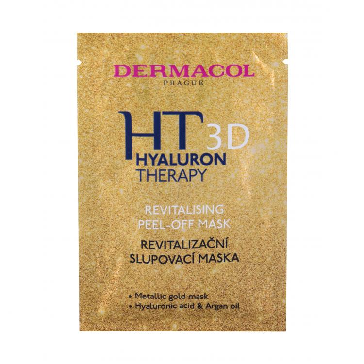 Dermacol 3D Hyaluron Therapy Revitalising Peel-Off Μάσκα προσώπου για γυναίκες 15 ml