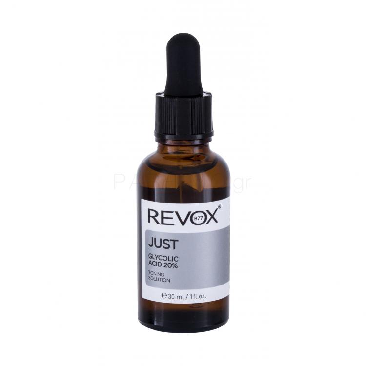 Revox Just Glycolic Acid 20% Λοσιόν προσώπου για γυναίκες 30 ml