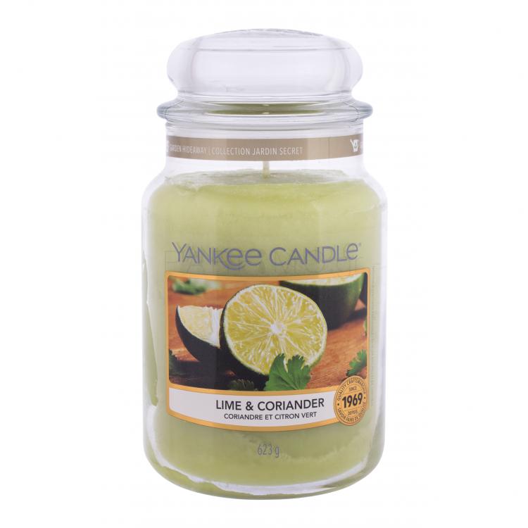 Yankee Candle Lime &amp; Coriander Αρωματικό κερί 623 gr