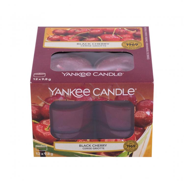 Yankee Candle Black Cherry Αρωματικό κερί 117,6 gr