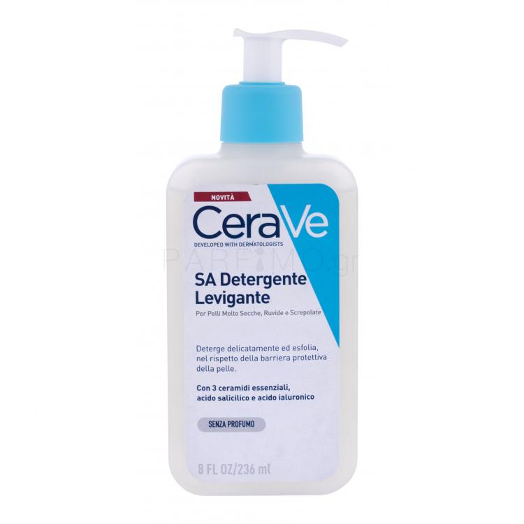 CeraVe Facial Cleansers SA Smoothing Καθαριστικό τζελ για γυναίκες 236 ml