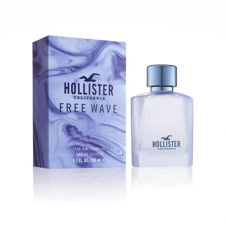 Hollister Free Wave Eau de Toilette για άνδρες 50 ml