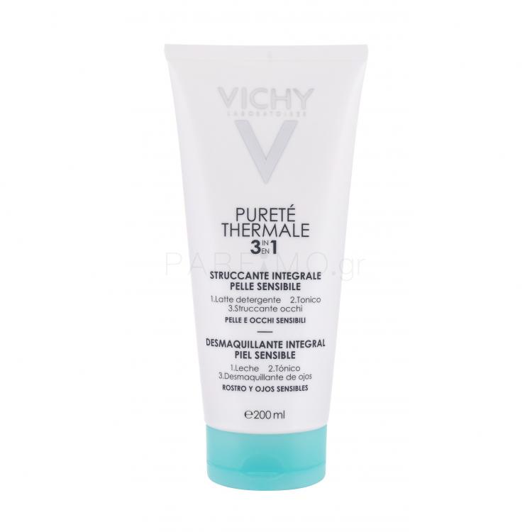 Vichy Pureté Thermale 3 in 1 Αφαίρεση μακιγιάζ για γυναίκες 200 ml