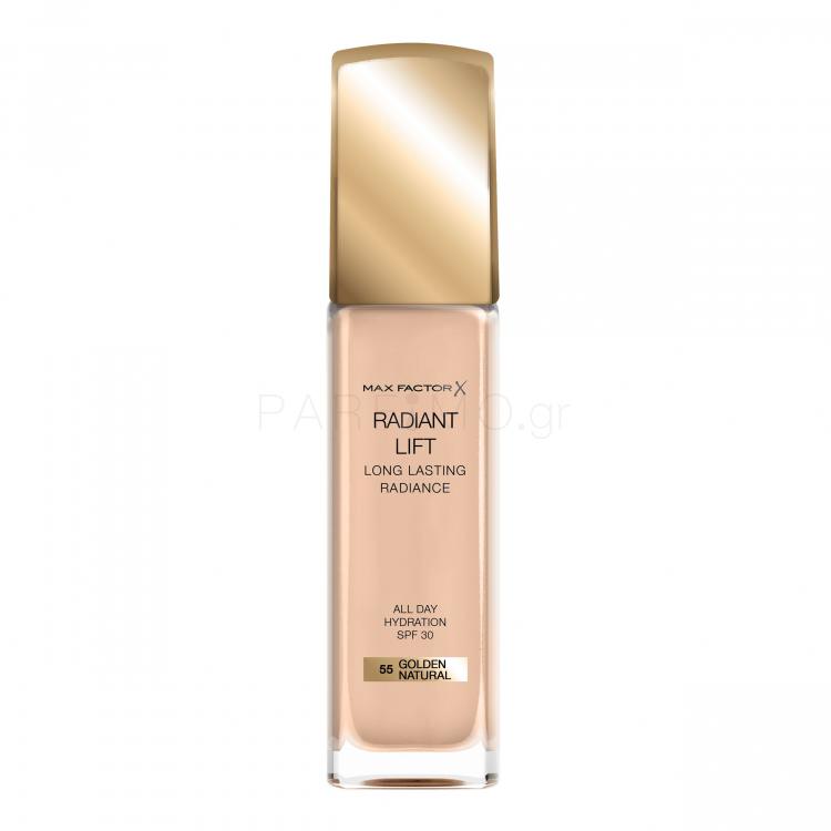 Max Factor Radiant Lift SPF30 Make up για γυναίκες 30 ml Απόχρωση 55 Golden Natural