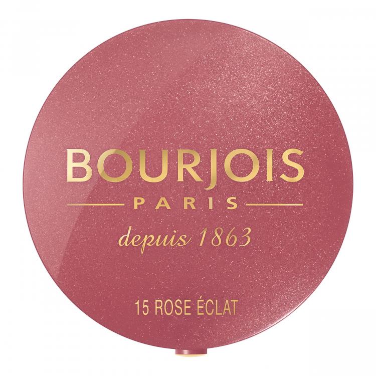BOURJOIS Paris Little Round Pot Ρουζ για γυναίκες 2,5 gr Απόχρωση 15 Rose Eclat