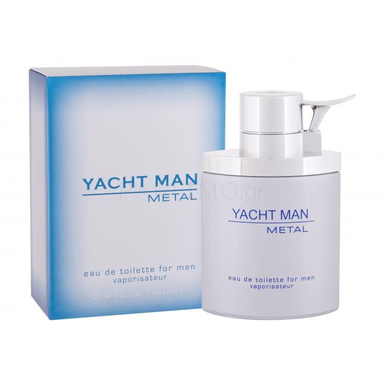 Myrurgia Yacht Man Metal Eau de Toilette για άνδρες 100 ml