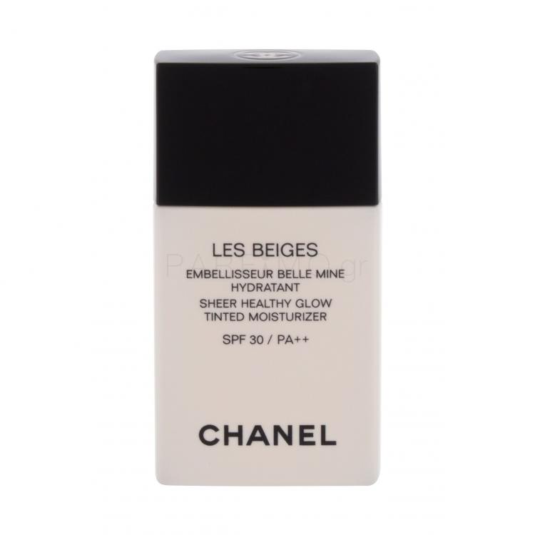 Chanel Les Beiges Healthy Glow Moisturizer SPF30 Κρέμα προσώπου ημέρας για γυναίκες 30 ml Απόχρωση Light Deep