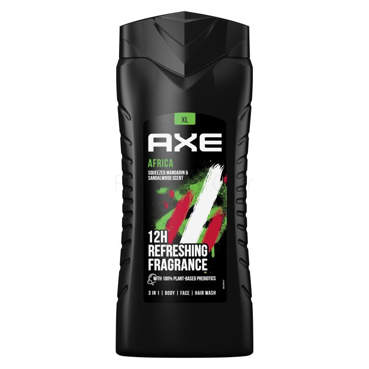Axe Africa 3in1 Αφρόλουτρο για άνδρες 400 ml