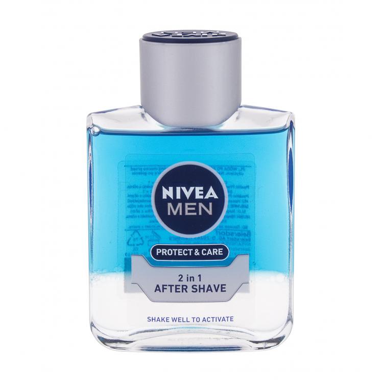 Nivea Men Protect &amp; Care 2in1 Aftershave για άνδρες 100 ml