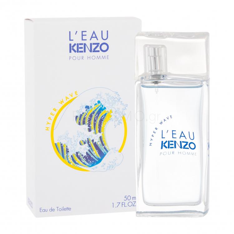 KENZO L´Eau Kenzo Pour Homme Hyper Wave Eau de Toilette για άνδρες 50 ml