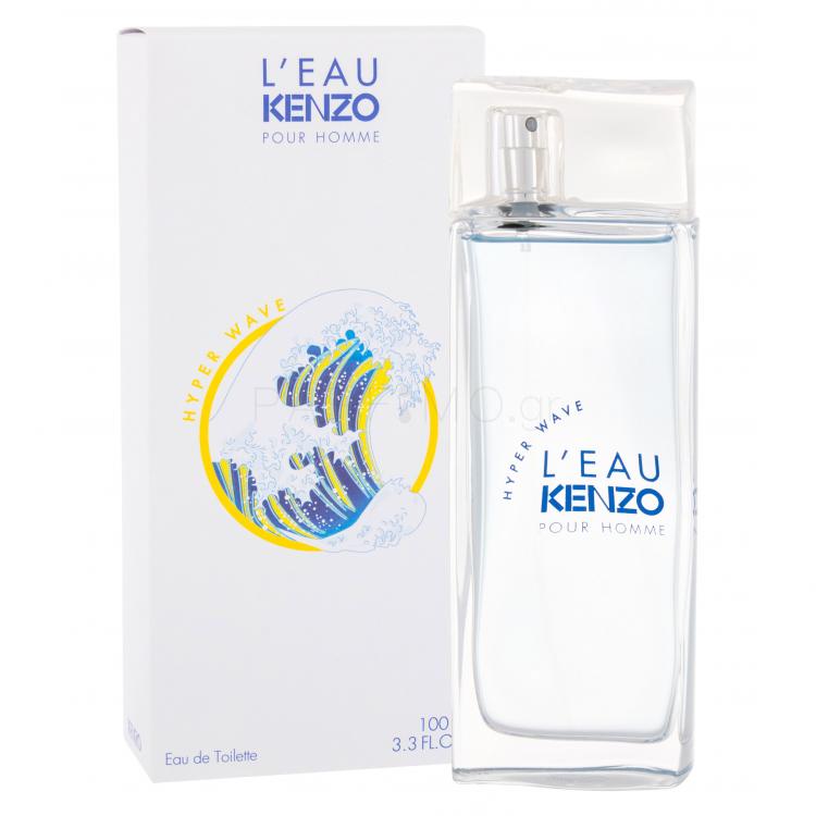 KENZO L´Eau Kenzo Pour Homme Hyper Wave Eau de Toilette για άνδρες 100 ml