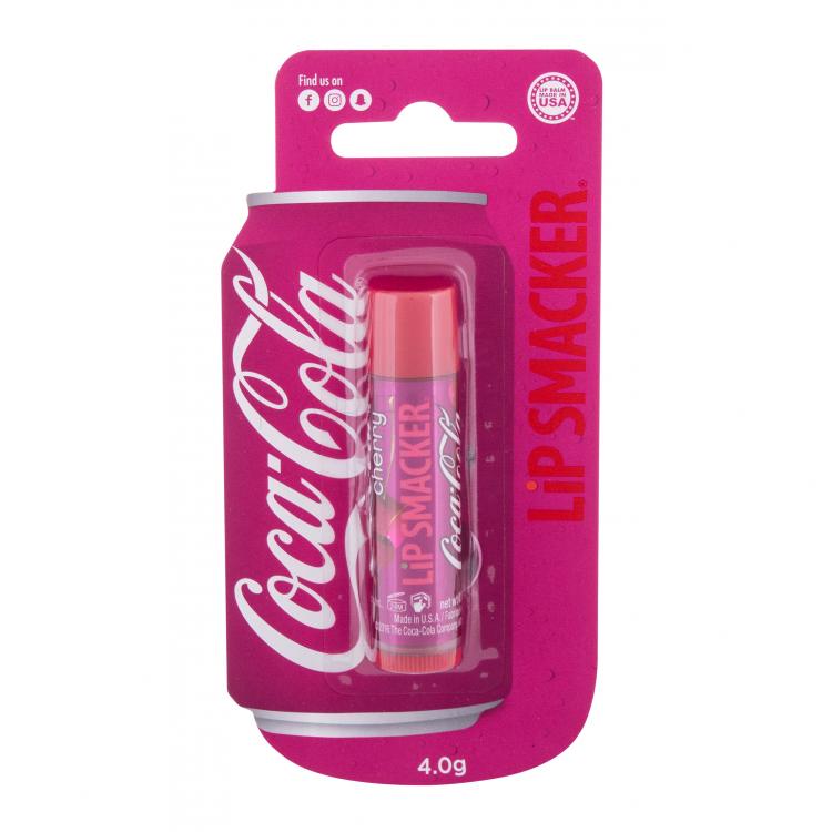 Lip Smacker Coca-Cola Βάλσαμο για τα χείλη για παιδιά 4 gr Απόχρωση Cherry