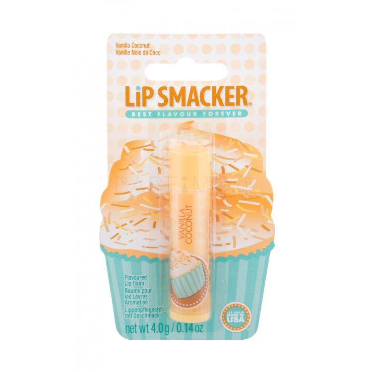 Lip Smacker Cupcake Βάλσαμο για τα χείλη για παιδιά 4 gr Απόχρωση Vanilla Coconut