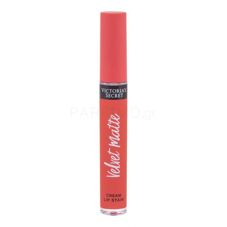 Victoria´s Secret Velvet Matte Cream Lip Stain Κραγιόν για γυναίκες 3,1 gr Απόχρωση Tempting