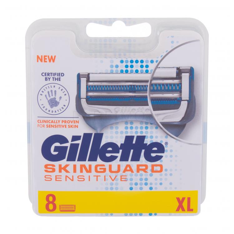 Gillette Skinguard Sensitive Ανταλλακτικές λεπίδες για άνδρες 8 τεμ