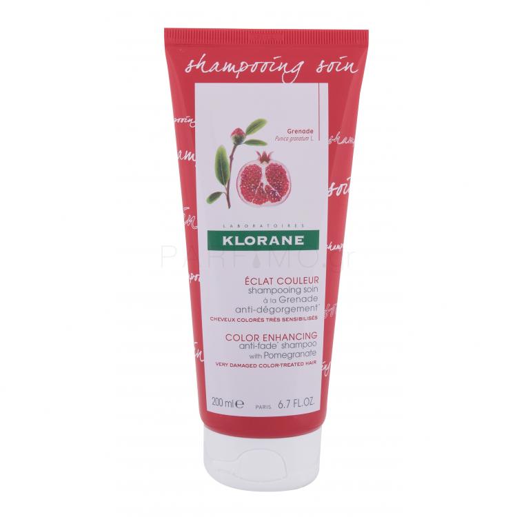 Klorane Pomegranate Color Enhancing Anti-Fade Σαμπουάν για γυναίκες 200 ml