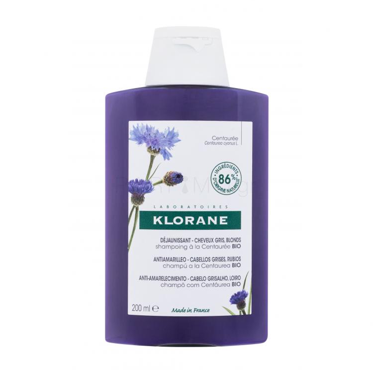 Klorane Organic Centaury Anti-Yellowing Σαμπουάν για γυναίκες 200 ml