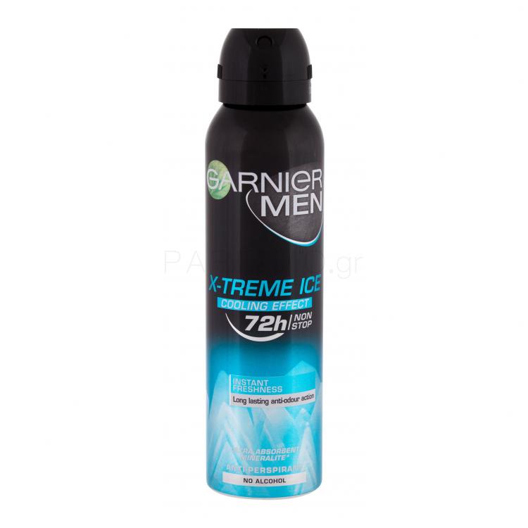 Garnier Men Mineral X-treme Ice 72H Αντιιδρωτικό για άνδρες 150 ml