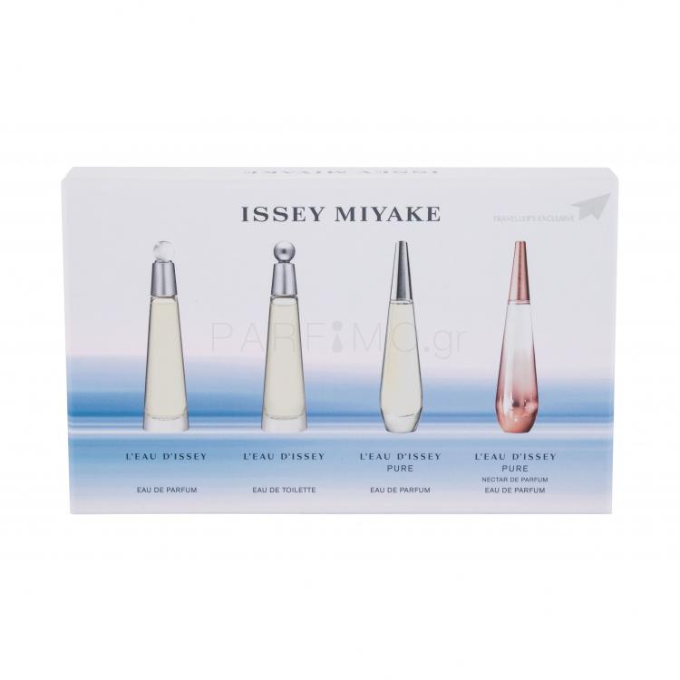 Issey Miyake L´Eau D´Issey Σετ δώρου EDT L´Eau D´Issey 3,5 ml + EDP L´Eau D´Issey Pure Nectar de Parfum 3,5 ml + EDP L´Eau D´Issey Pure 3,5 ml + EDP L´Eau D´Issey 3,5 ml