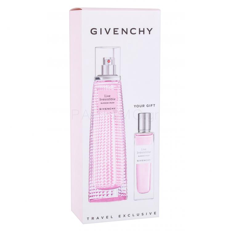 Givenchy Live Irrésistible Blossom Crush Σετ δώρου EDT 75 ml + EDT 15 ml