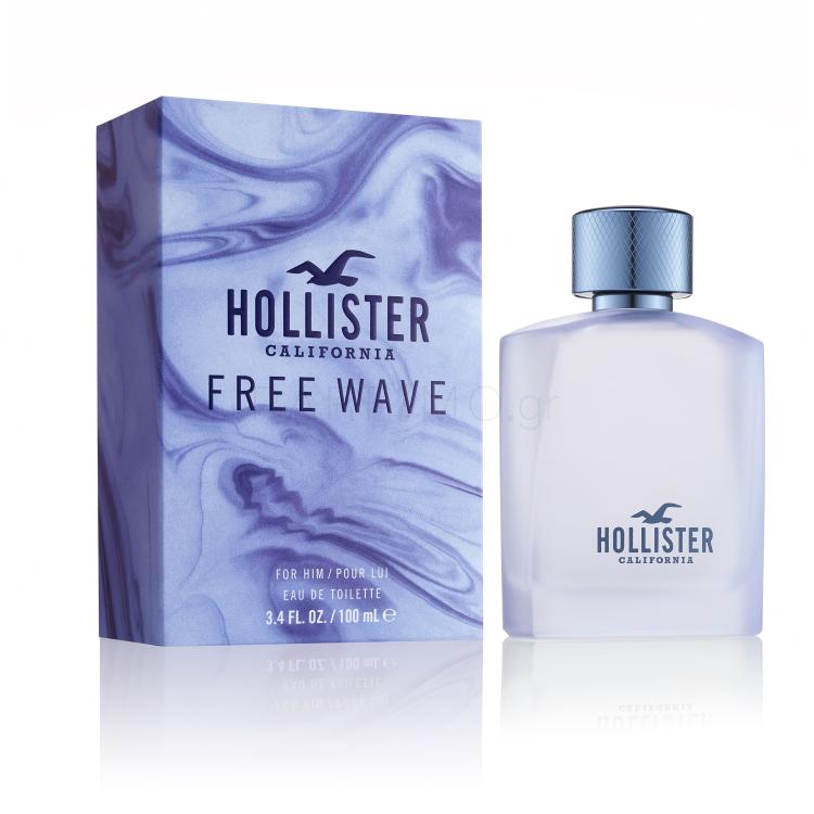 Hollister Free Wave Eau de Toilette για άνδρες 100 ml