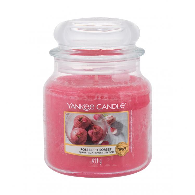 Yankee Candle Roseberry Sorbet Αρωματικό κερί 411 gr