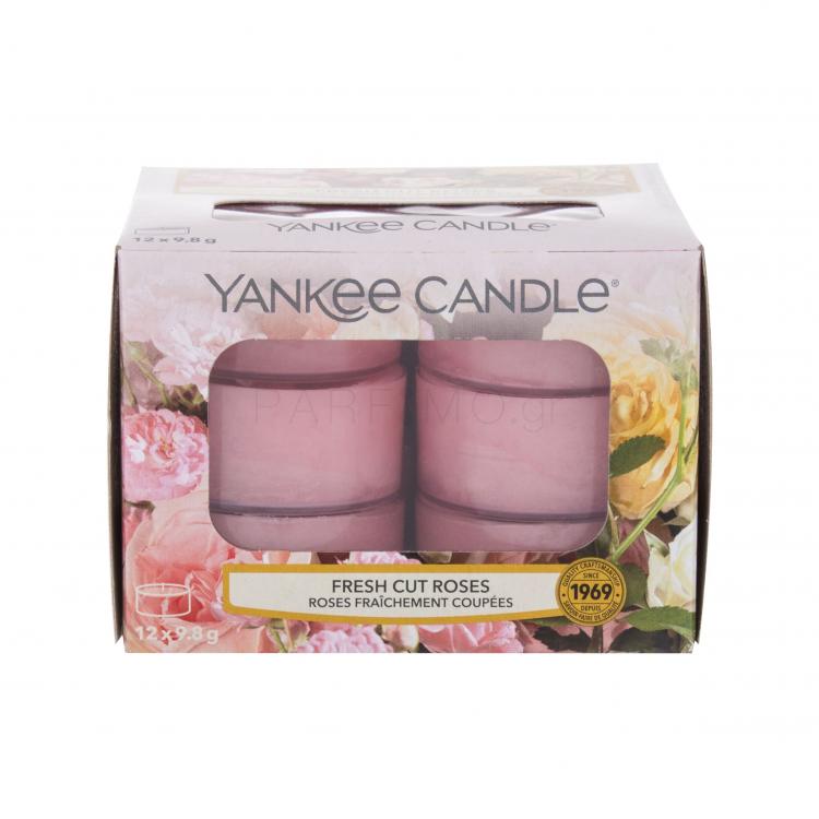 Yankee Candle Fresh Cut Roses Αρωματικό κερί 117,6 gr
