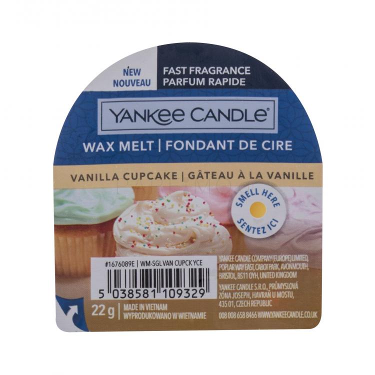 Yankee Candle Vanilla Cupcake Αρωματικό κερί 22 gr