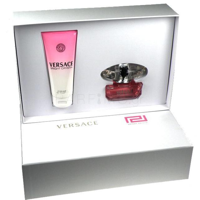 Versace Bright Crystal Σετ δώρου EDT 50ml + 100ml λοσιόν σώματος