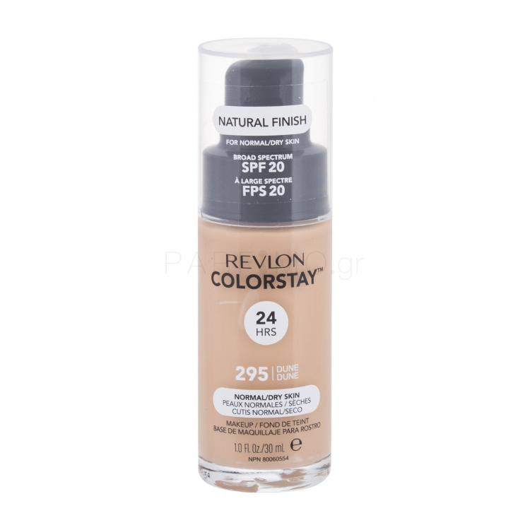 Revlon Colorstay Normal Dry Skin SPF20 Make up για γυναίκες 30 ml Απόχρωση 295 Dune