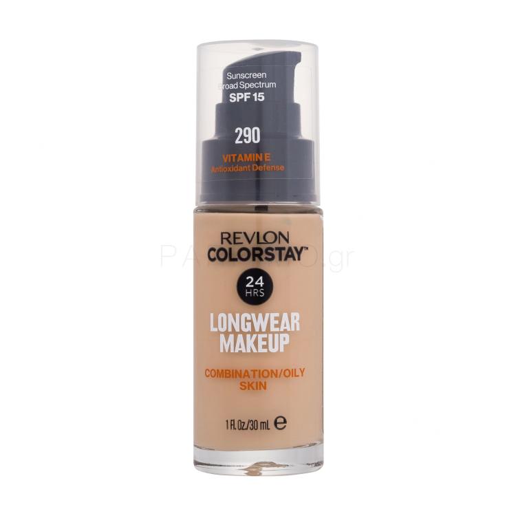 Revlon Colorstay Combination Oily Skin SPF15 Make up για γυναίκες 30 ml Απόχρωση 290 Natural Ochre