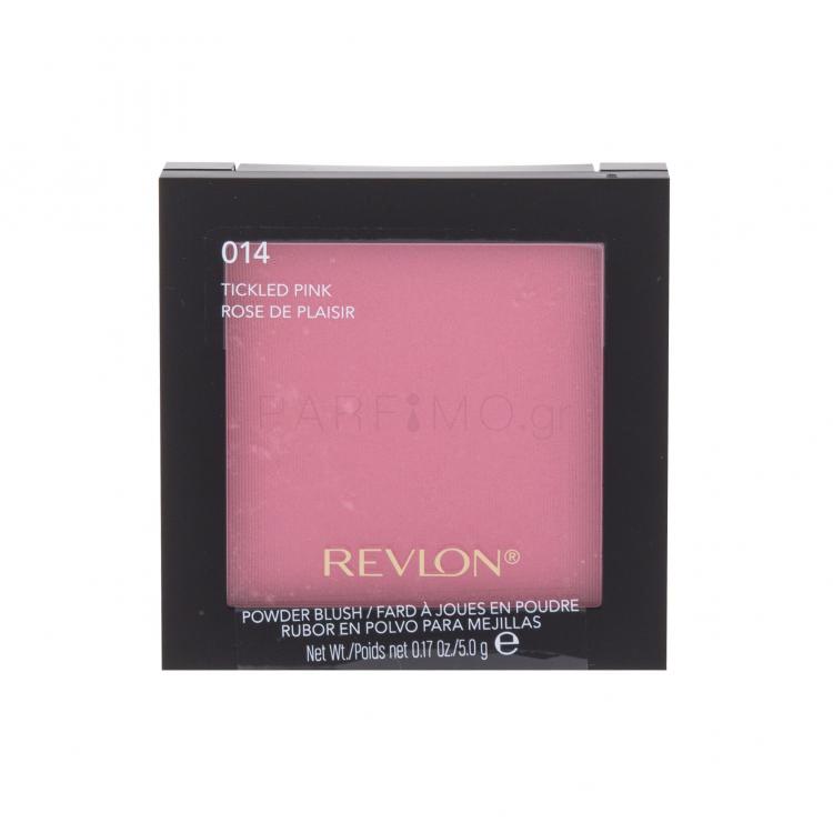 Revlon Powder Blush Ρουζ για γυναίκες 5 gr Απόχρωση 014 Tickled Pink