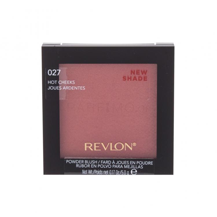 Revlon Powder Blush Ρουζ για γυναίκες 5 gr Απόχρωση 027 Hot Cheeks