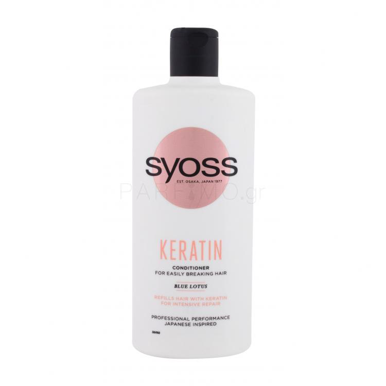 Syoss Keratin Conditioner Μαλακτικό μαλλιών για γυναίκες 440 ml