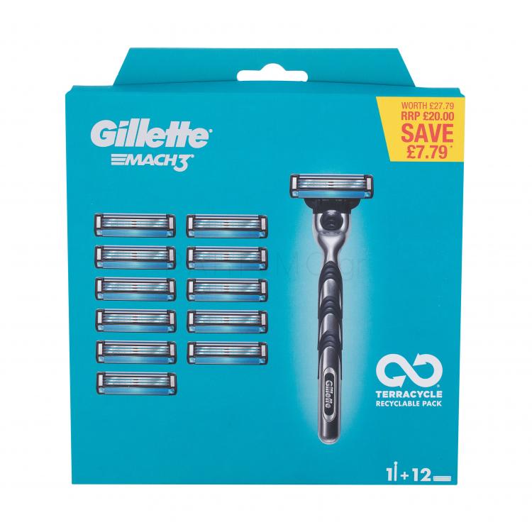 Gillette Mach3 Ξυριστική μηχανή για άνδρες Σετ