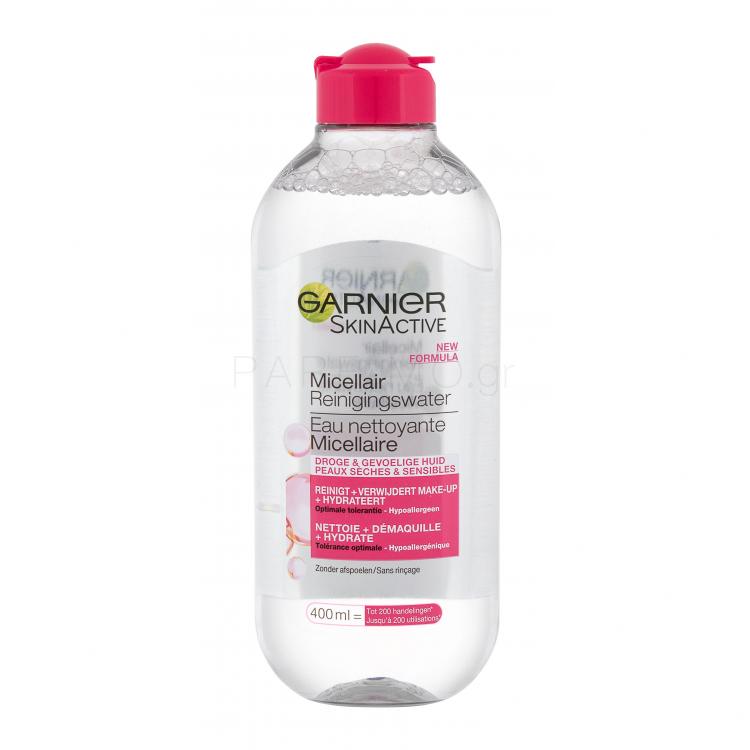 Garnier Skin Naturals Micellar Water All-In-1 Sensitive Μικυλλιακό νερό για γυναίκες 400 ml
