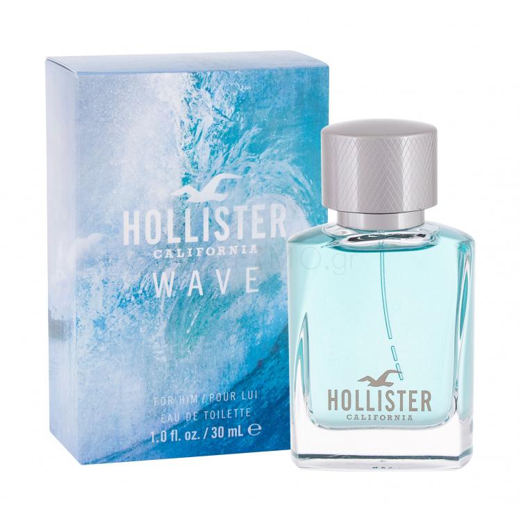 Hollister Wave Eau de Toilette για άνδρες 30 ml