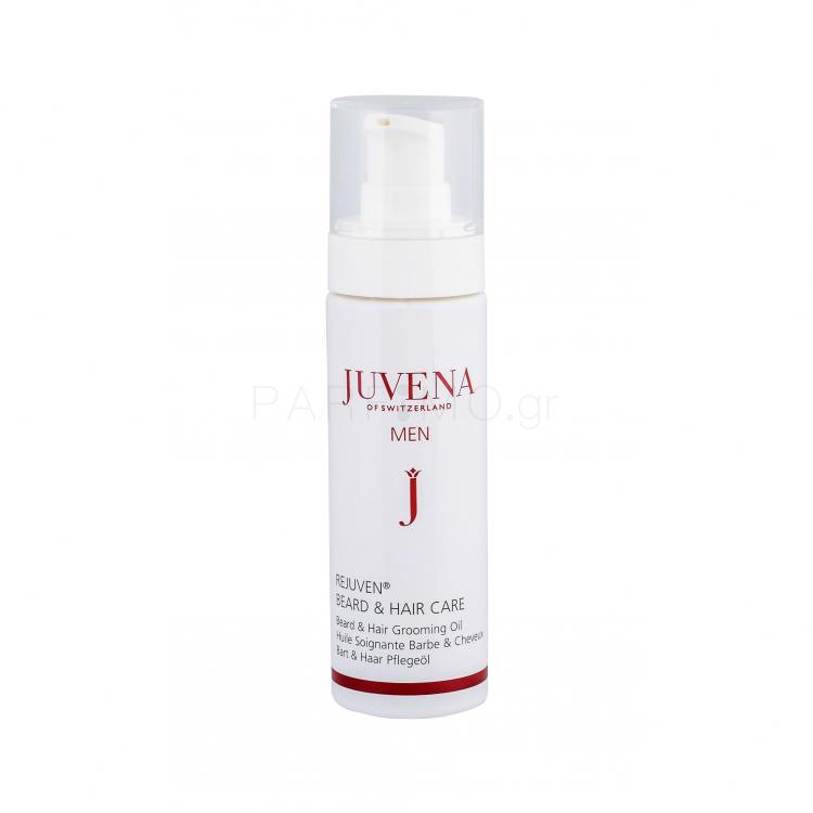 Juvena Rejuven® Men Beard &amp; Hair Grooming Oil Περιποιητικό λάδι για τα γένια για άνδρες 50 ml TESTER