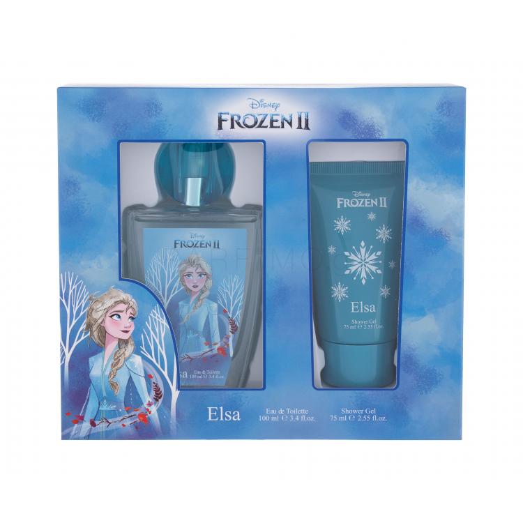 Disney Frozen II Elsa Σετ δώρου EDT 100 ml + αφρόλουτρο 75 ml