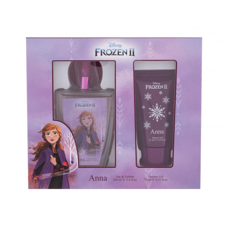 Disney Frozen II Anna Σετ δώρου EDT 100 ml + αφρόλουτρο 75 ml