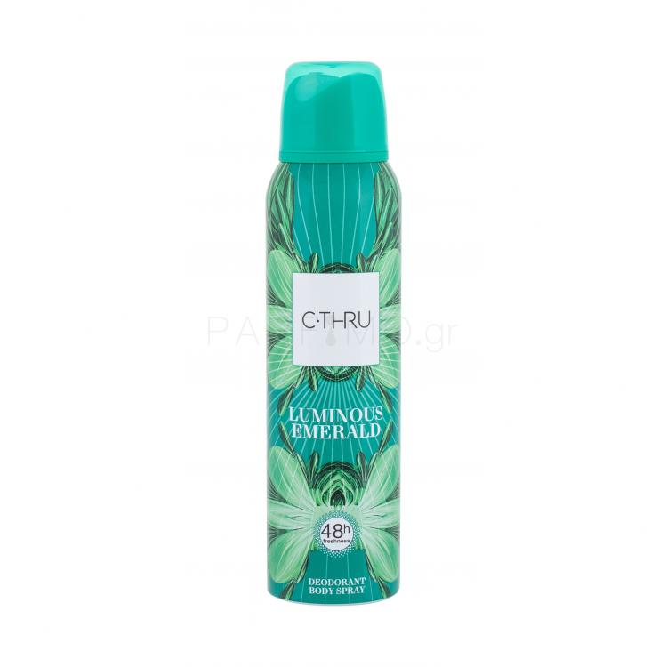 C-THRU Luminous Emerald Αποσμητικό για γυναίκες 150 ml
