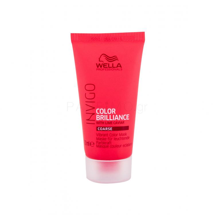 Wella Professionals Invigo Color Brilliance Μάσκα μαλλιών για γυναίκες 30 ml