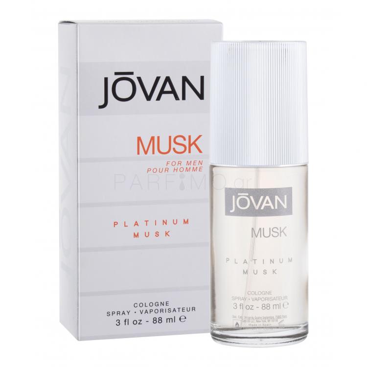 Jövan Musk Platinum Musk Eau de Cologne για άνδρες 88 ml