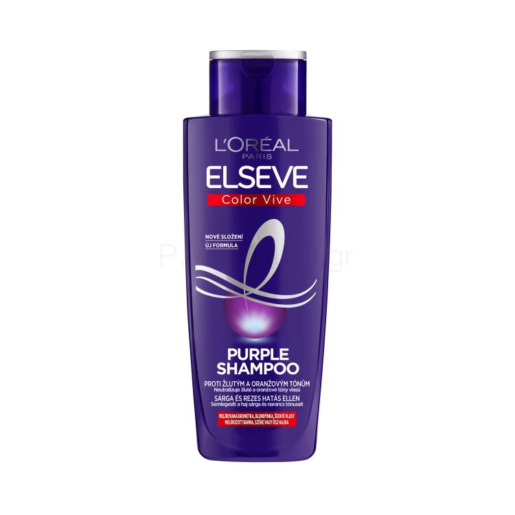 L&#039;Oréal Paris Elseve Color-Vive Purple Shampoo Σαμπουάν για γυναίκες 200 ml