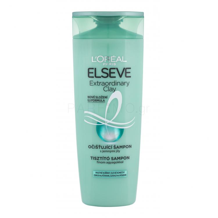 L&#039;Oréal Paris Elseve Extraordinary Clay Rebalancing Shampoo Σαμπουάν για γυναίκες 400 ml