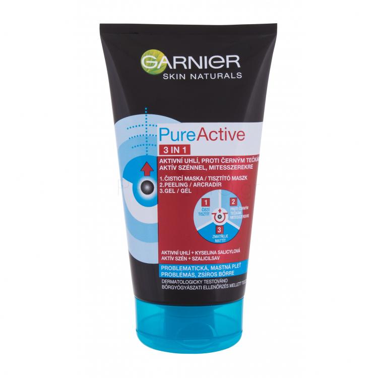 Garnier Pure Active 3in1 Μάσκες προσώπου για γυναίκες Parfimo.gr