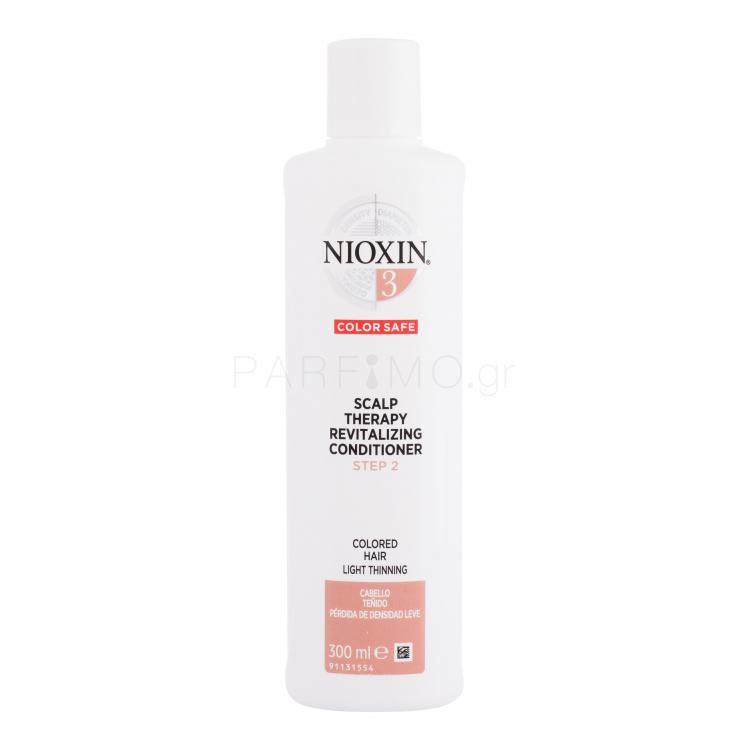 Nioxin System 3 Color Safe Scalp Therapy Μαλακτικό μαλλιών για γυναίκες 300 ml