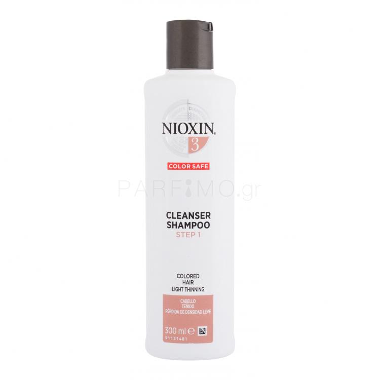 Nioxin System 3 Color Safe Cleanser Σαμπουάν για γυναίκες 300 ml